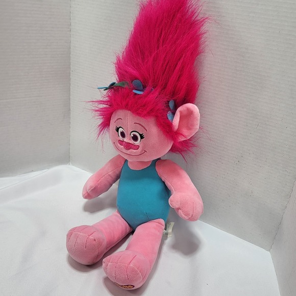 Build-A-Bear DreamWorks Troll Poppy BABW Plush Stuffed 23" Doll Toy - Picture 5 of 9